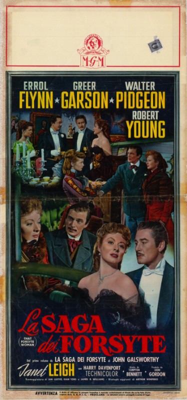Affiche - DYNASTIE DES FORSYTE (la) - 33x71cm