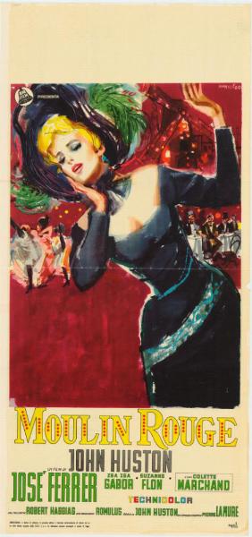 Repro 30x40cm - MOULIN ROUGE - Italienne