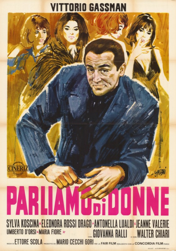 Repro 30x40cm - PARLONS FEMMES - Italienne