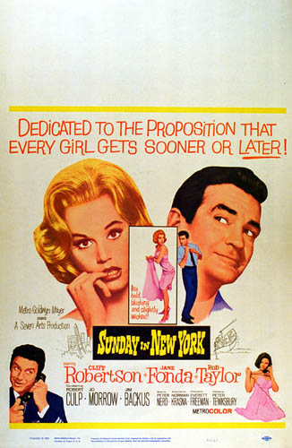 Affiche - UN DIMANCHE A NEW-YORK - 36x56cm