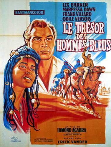 Affiche - TRESOR DES HOMMES BLEUS (le) - 120x160cm