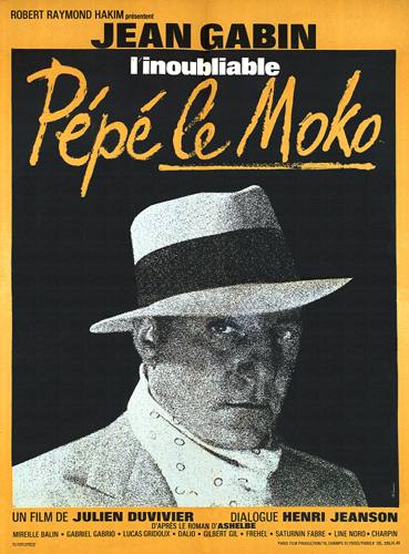 Affiche - PEPE LE MOKO - Ressortie 60x80cm