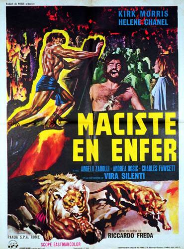 Repro 30x40cm - MACISTE EN ENFER - Française