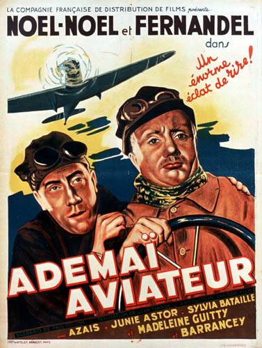 Repro 30x40cm - ADEMAI AVIATEUR - Française