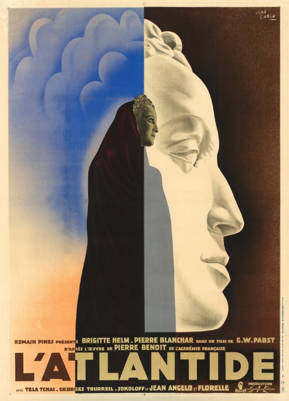 Repro 30x40cm - ATLANTIDE (l') - Française
