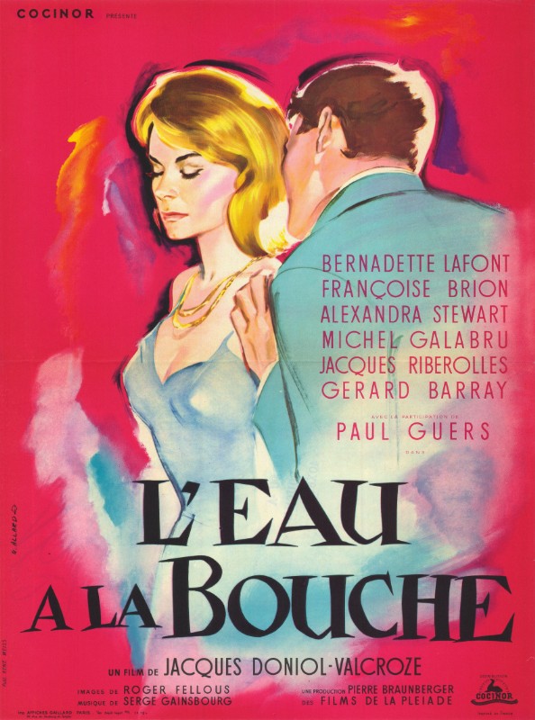Repro 30x40cm - EAU A LA BOUCHE (l') - Française
