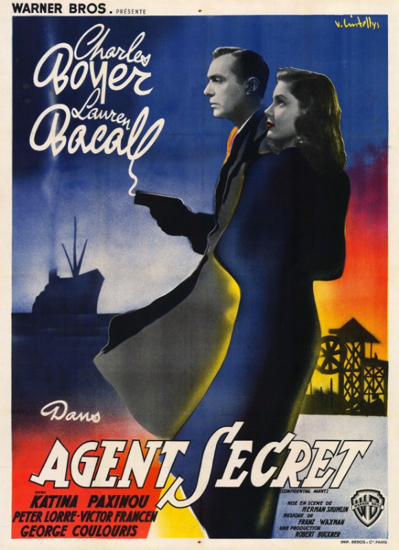Repro 30x40cm - AGENT SECRET - Française C