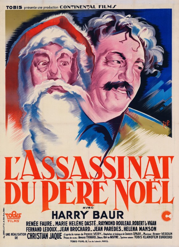 Repro 30x40cm - ASSASSINAT DU PERE NOEL (l') - Française
