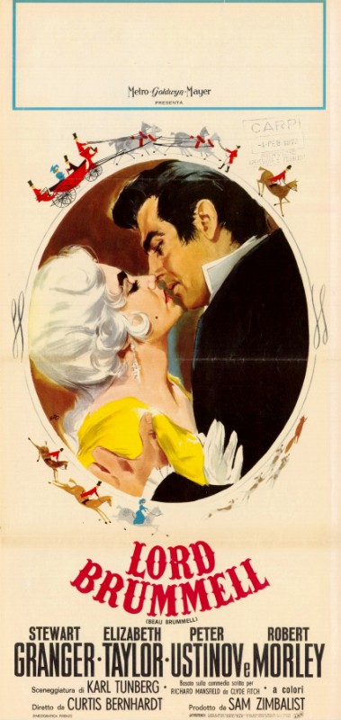 Affiche - BEAU BRUMMEL (le) - 33x71cm