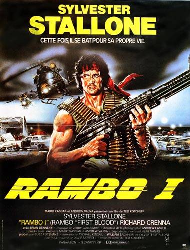 Affiche - RAMBO - Ressortie 40x55cm