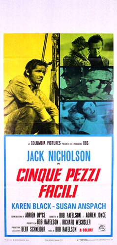 Affiche - CINQ PIECES FACILES - 33x71cm