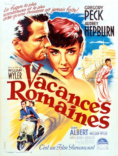 Repro 30x40cm - VACANCES ROMAINES - Française