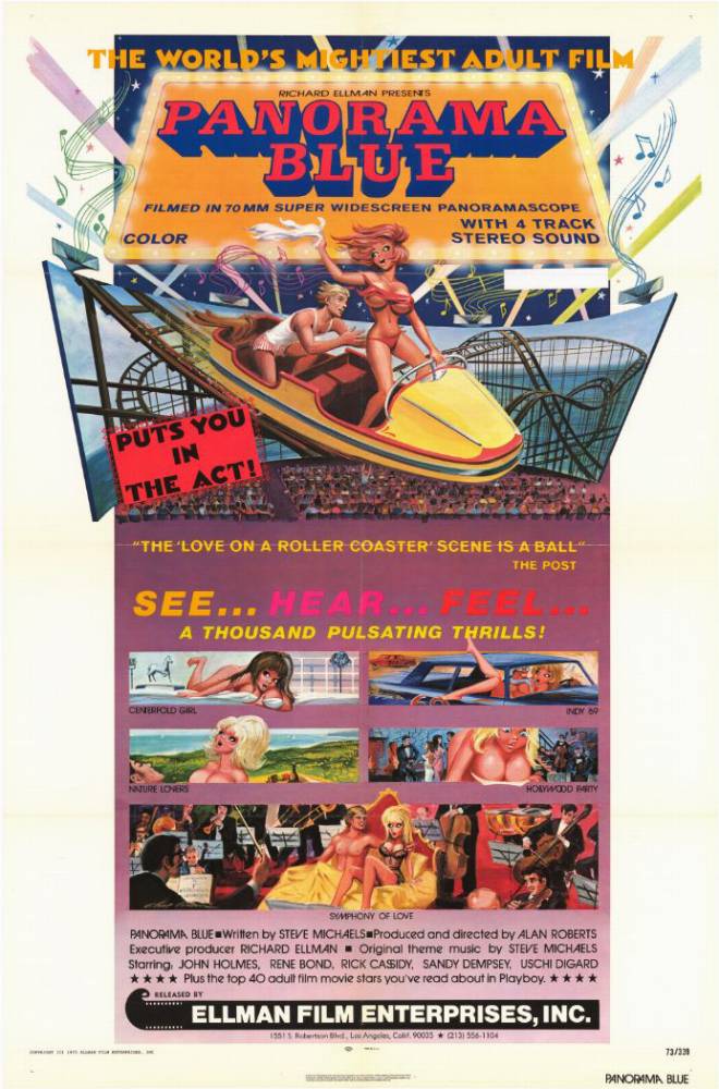 Affiche - PANORAMA BLUE - 70x105cm