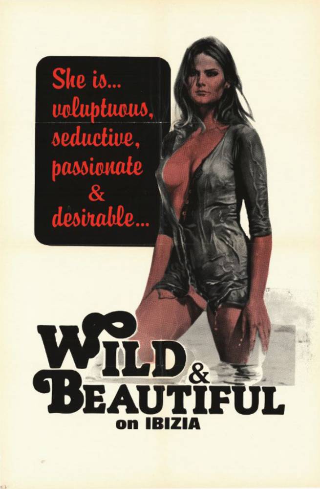 Affiche - WILD AND BEAUTIFUL ON IBIZIA - 70x105cm