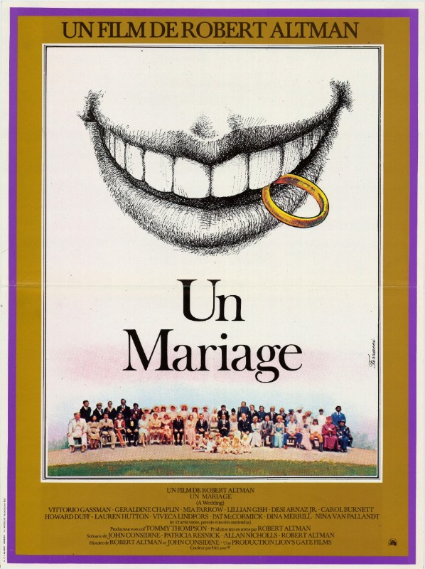 Affiche - UN MARIAGE - 40x55cm