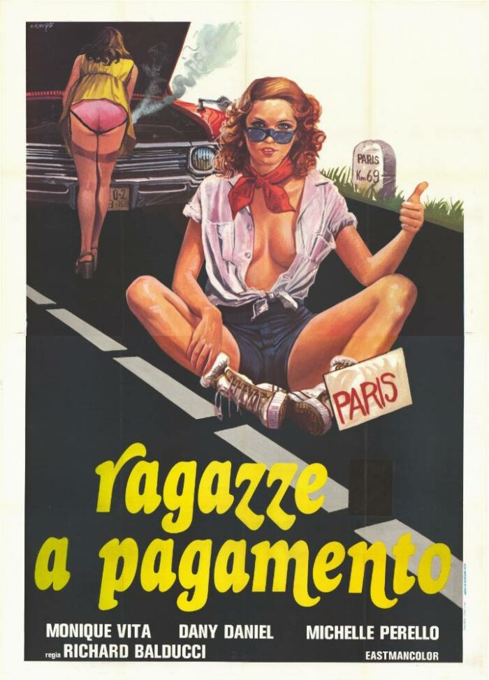 Affiche - RAGAZZE A PAGAMENTO - 140x200cm