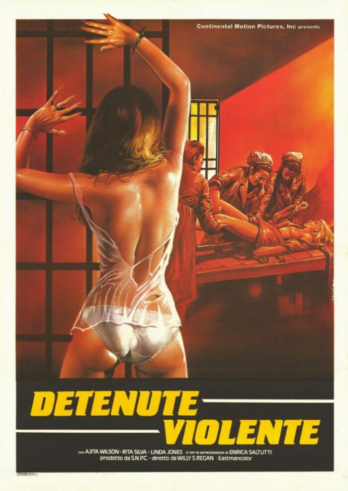 Affiche - DETENUTE VIOLENTE - 100x140cm