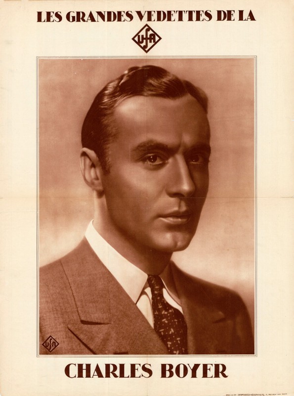 Repro 30x40cm - CHARLES BOYER - Française