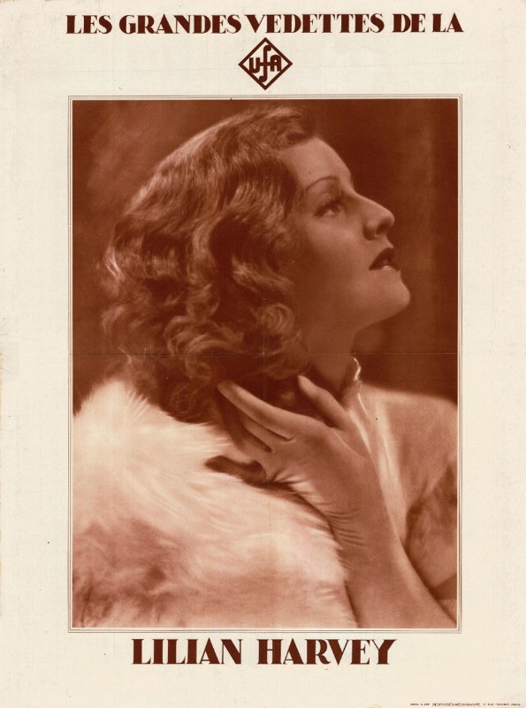 Repro 30x40cm - LILIAN HARVEY - Française