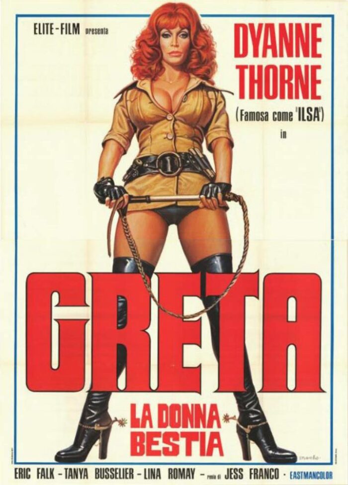Affiche - GRETA LA DONNA BESTIA - 140x200cm