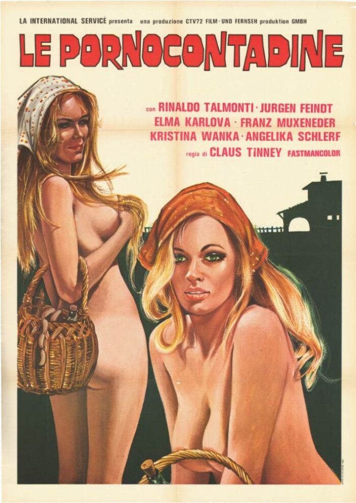 Affiche - LE PORNOCONTADINE - 100x140cm