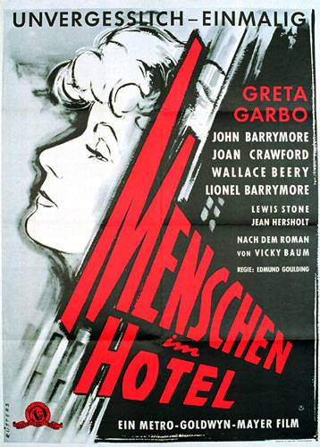 Affiche - GRAND HOTEL - Ressortie 60x80cm - GER