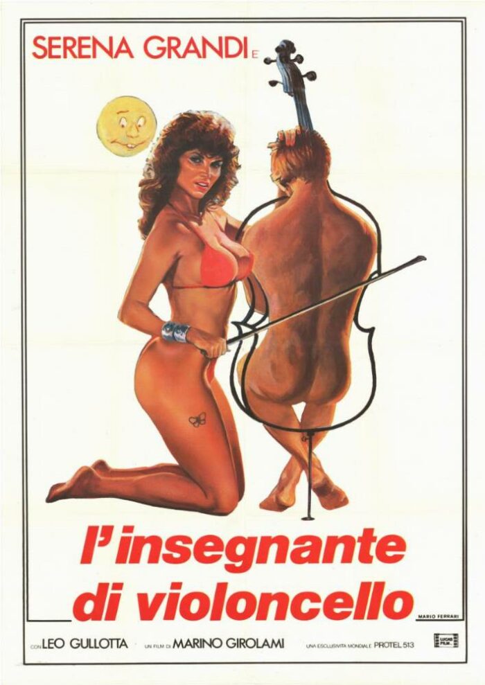 Affiche - L'INSEGNANTE DI VIOLONCELLO - 100x140cm