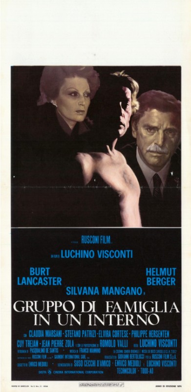 Affiche - VIOLENCE ET PASSION - Ressortie 33x71cm