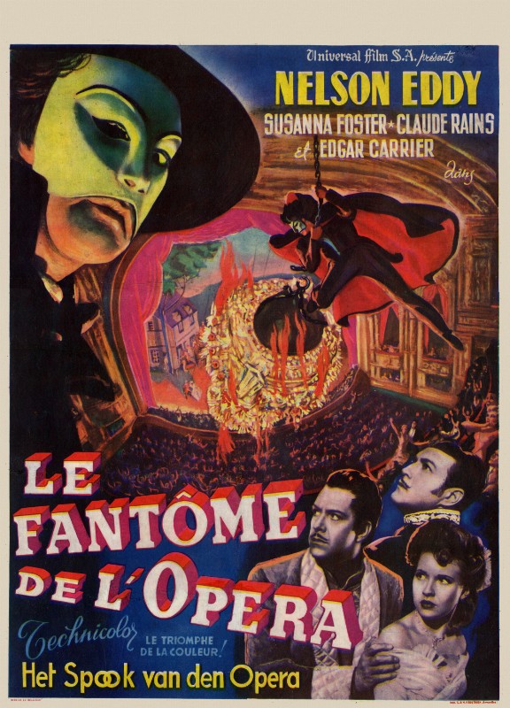 Repro 30x40cm - FANTOME DE L'OPERA (le) - Belge