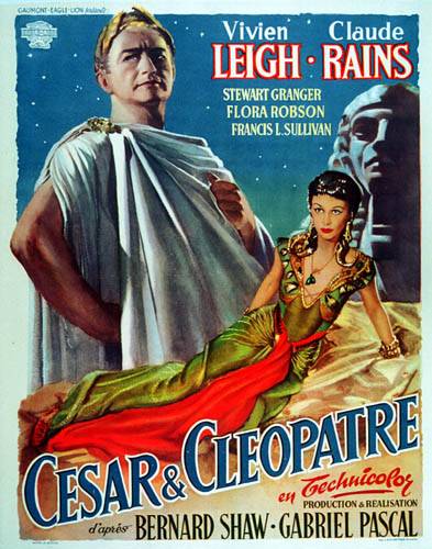 Affiche - CESAR ET CLEOPATRE - 36x56cm
