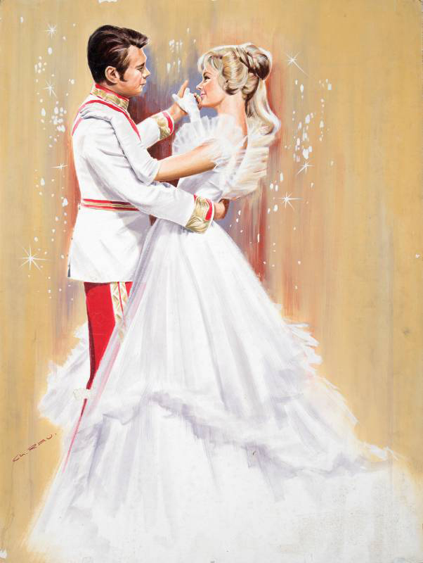 Maquette - CHRISTELLE ET L'EMPEREUR - 60x80cm