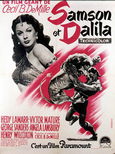 Affiche - SAMSON ET DALILA - 60x80cm
