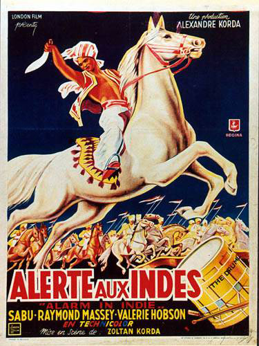 Affiche - ALERTE AUX INDES - 30x40cm