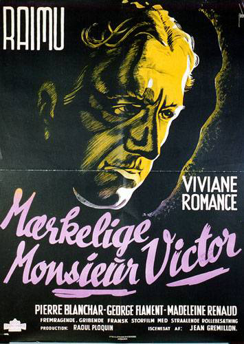 Affiche - ETRANGE MONSIEUR VICTOR (l') - 60x80cm