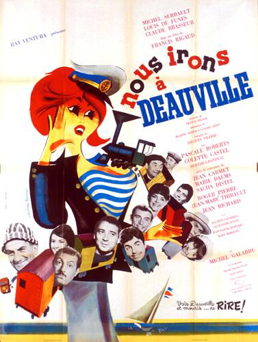 Affiche - NOUS IRONS A DEAUVILLE - 120x160cm