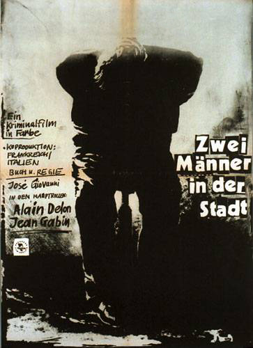 Affiche - DEUX HOMMES DANS LA VILLE - 60x80cm