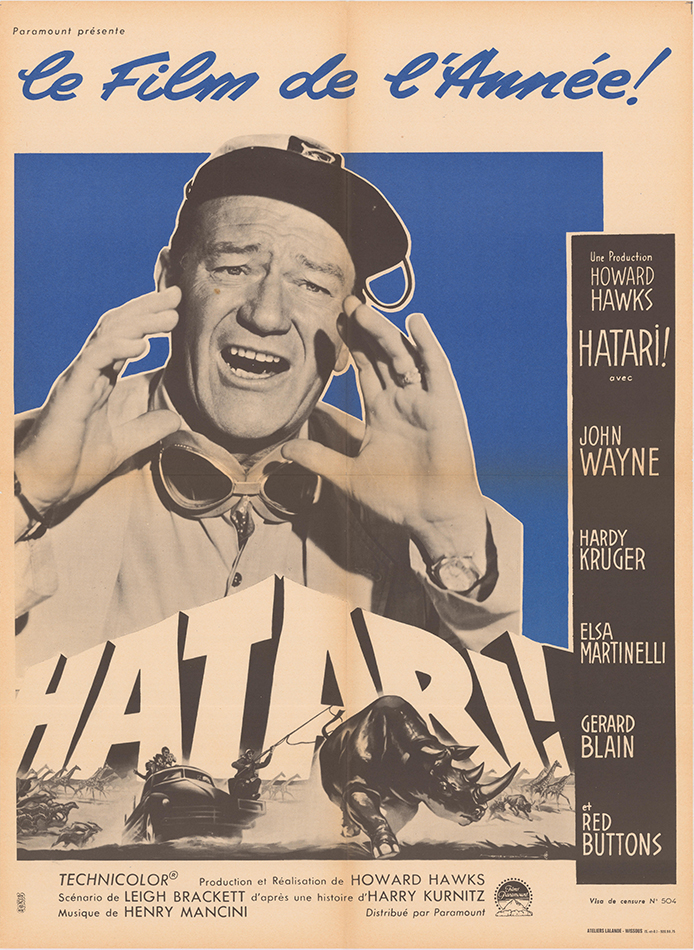 Affiche - HATARI - 60x80cm