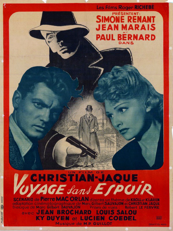 Affiche - VOYAGE SANS ESPOIR - 60x80cm
