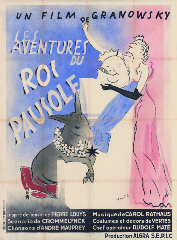 Affiche - AVENTURES DU ROI PAUSOLE (les) - 120x160cm