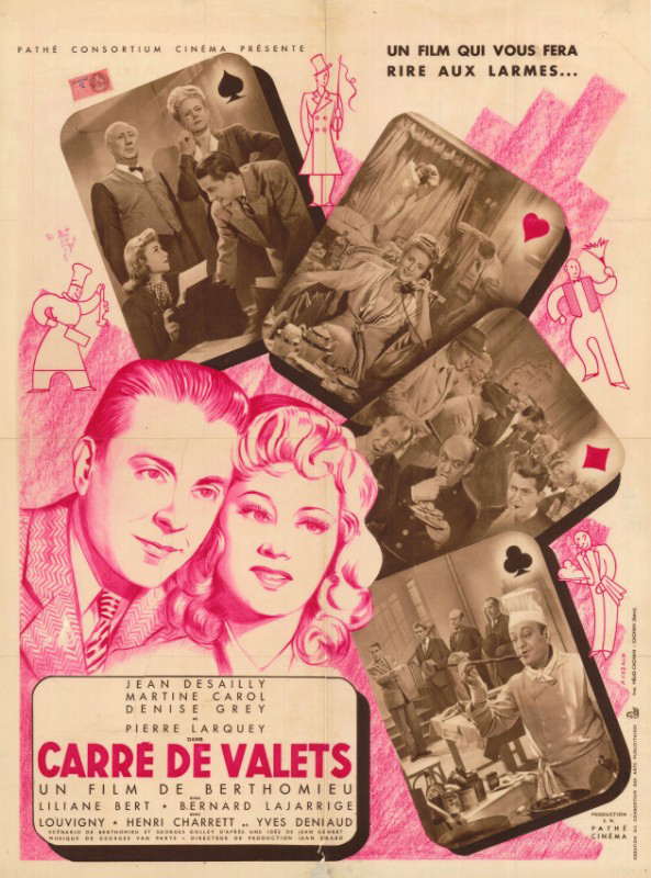 Affiche - CARRE DE VALETS - 60x80cm