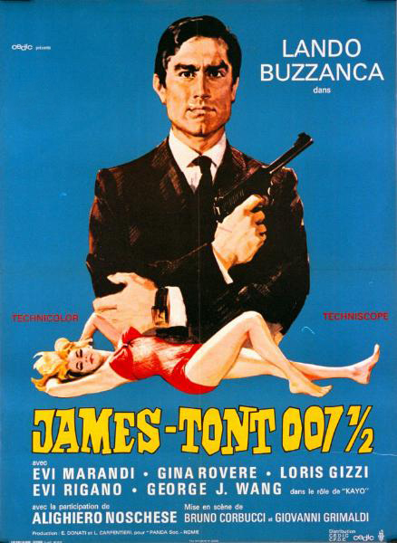 Affiche - JAMES TONT 007 1/2 - 60x80cm