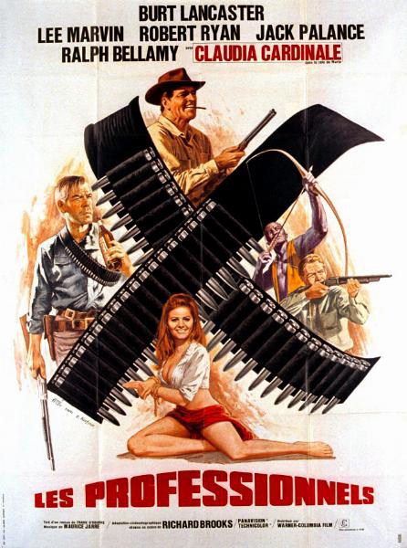 Affiche - PROFESSIONNELS (les) - Ressortie 120x160cm