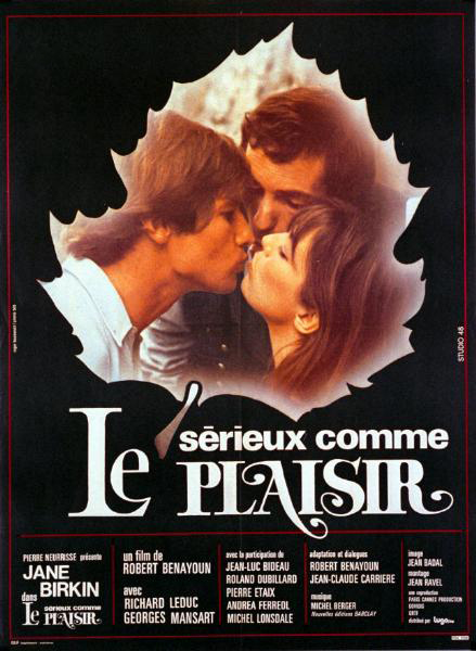 Affiche - SERIEUX COMME LE PLAISIR - 60x80cm