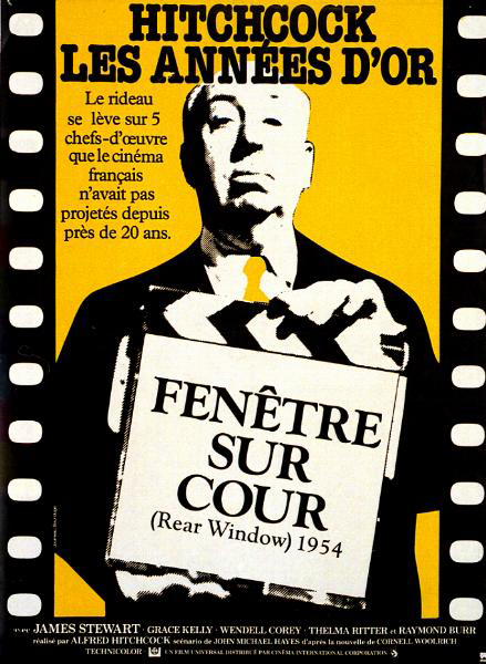 Affiche - FENETRE SUR COUR - Ressortie 40x55cm