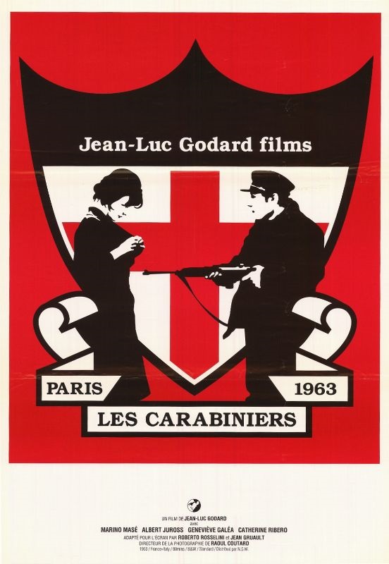 Affiche - CARABINIERS (les) - Ressortie 51x72cm