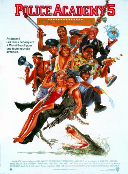 Affiche - POLICE ACADEMY 5 - 40x55cm