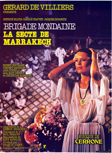 Affiche - BRIGADE MONDAINE, LA SECTE DE MARRAKECH - 120x160cm
