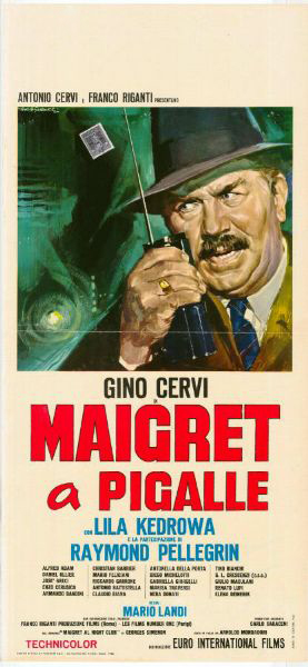 Affiche - MAIGRET A PIGALLE - 33x71cm