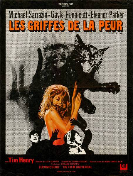 Affiche - GRIFFES DE LA PEUR (les) - 60x80cm
