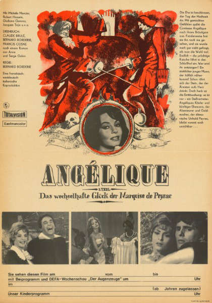 Affiche - ANGELIQUE MARQUISE DES ANGES - 40x55cm